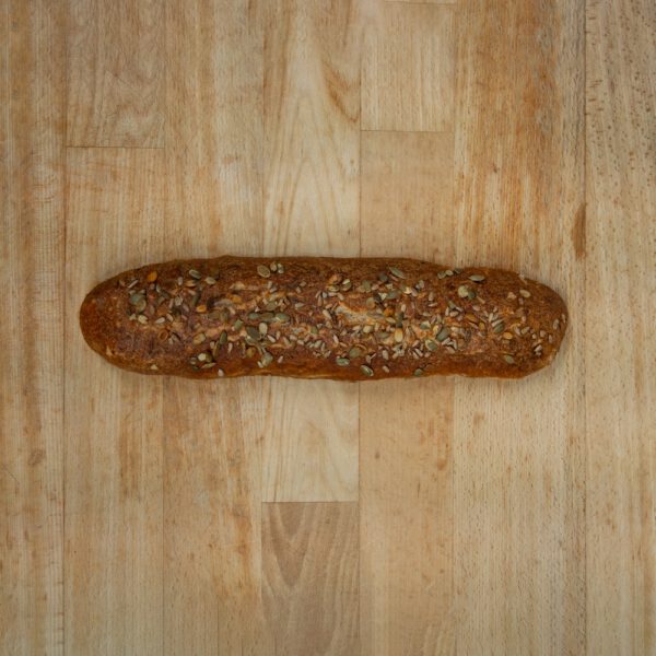 Laugenstange mit Kürbiskernen